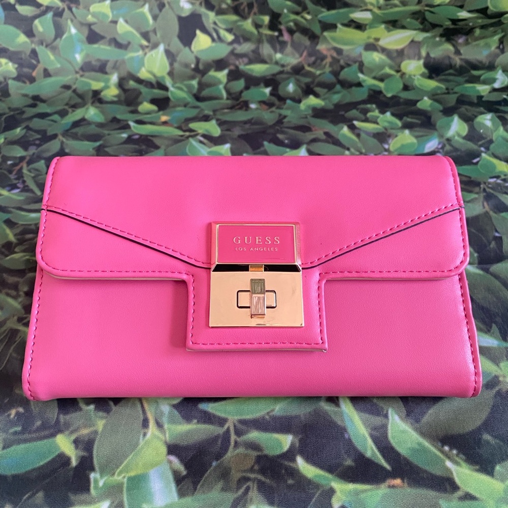 GUESS Pink Women's Clutch Wallet